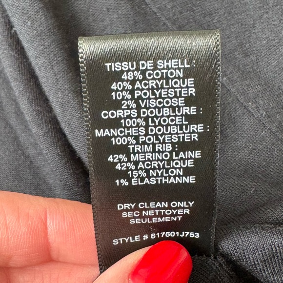 Rebecca Taylor Textured Tweed Ruffle Jacket - Picture 7 of 7